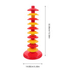 Lollipop Display Stand Tiered Candy Rack Display Stand for Retail Multi-Tier Lollipop Holder Organizer 12.59 X 5.51 X 5.51 in for Weddings Parties Shops 32.00X14.00X14.00CM