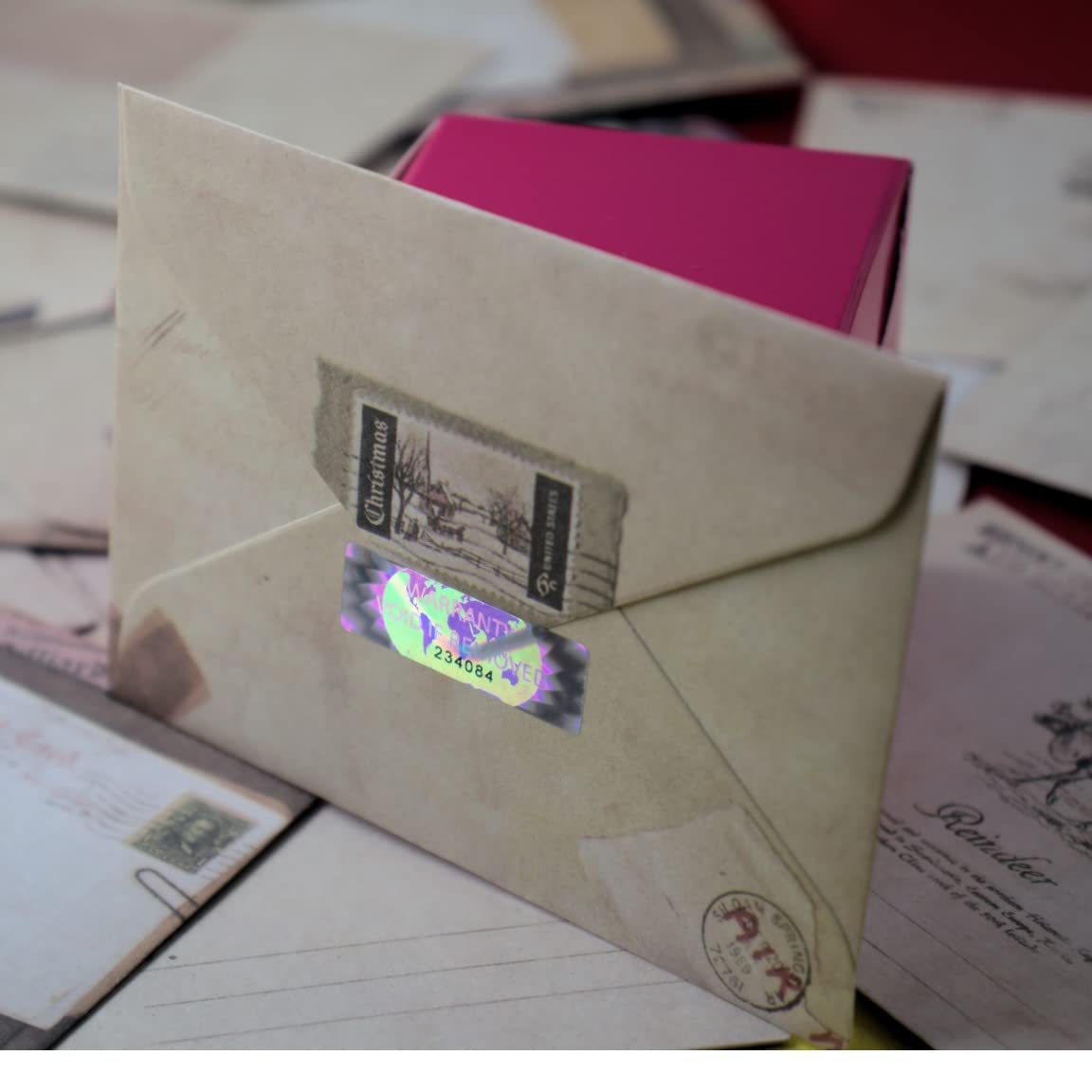 70 Hologram Tamper Evident, Tamper Proof Stickers. Warranty Void If Removed. Individual Serial Numbers. Tamper Foil Tape Labels. Destroyed Upon Removal with Residual Text Left on Item. (70 Stickers) 70 Stickers