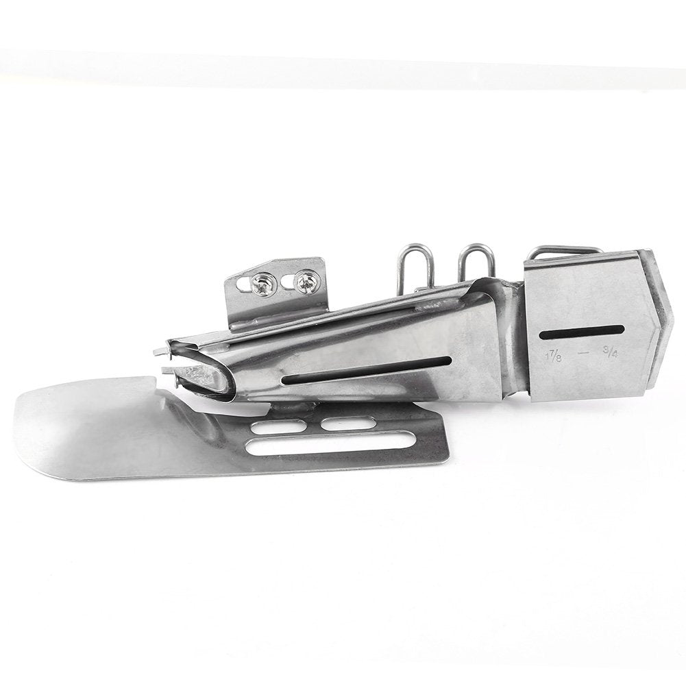 Industrial Sewing Machine Flat Seamer Folder Binding Attachment Tape (1-7/8"-3/4") 1-7/8"--3/4"