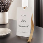 Reserved Seating Signs for Wedding, 20-Pack