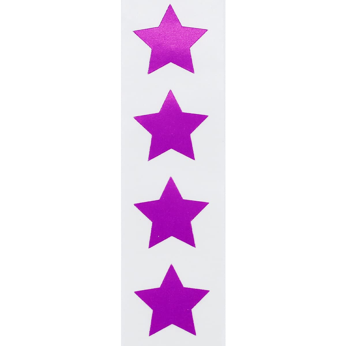 Lilac Star Shape Stickers 0.75 Inch 500 Adhesive Labels Lilac