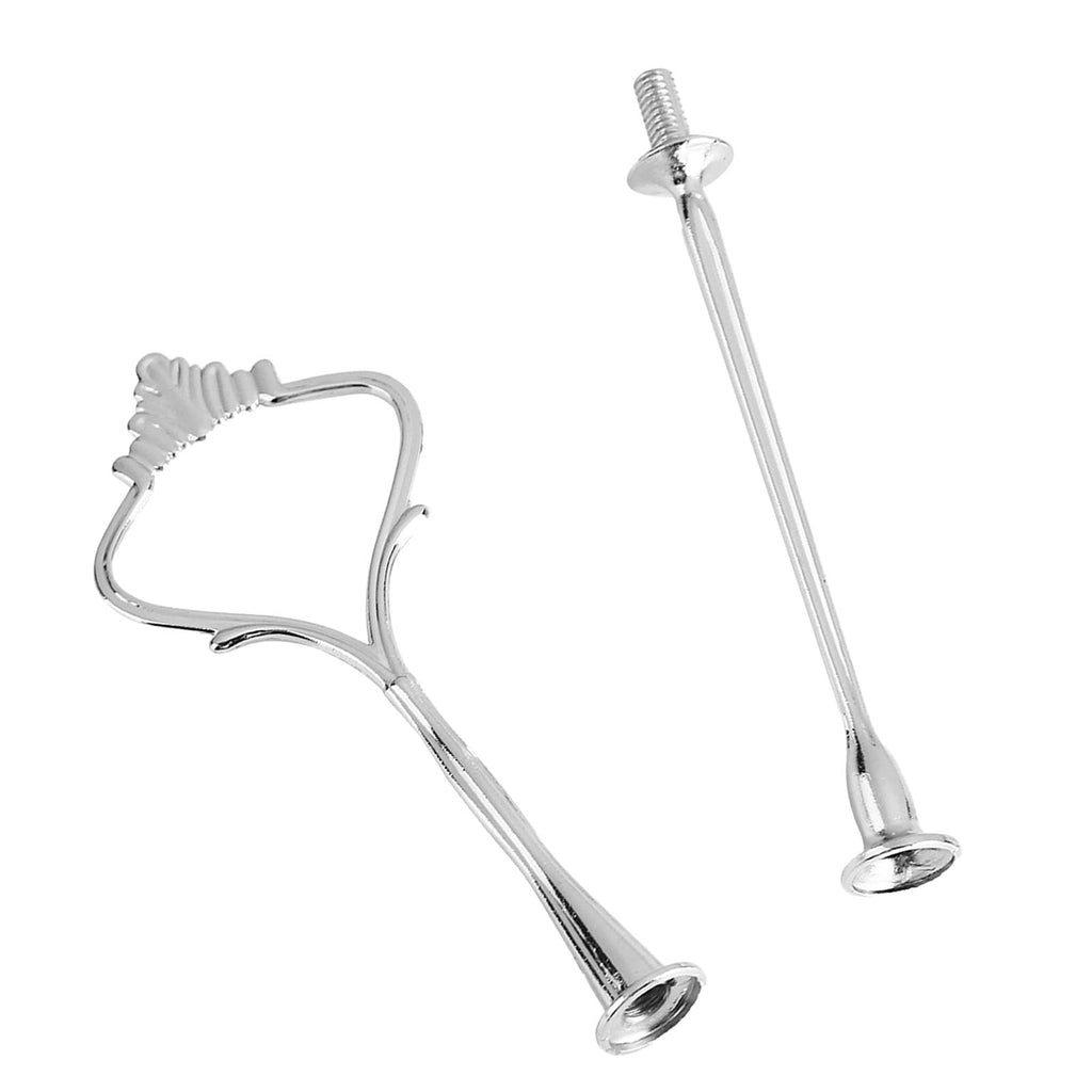 Sturdy 2 Tier Cake Stand Handle, 3 Set