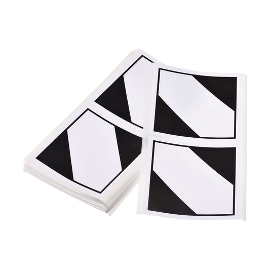 MECCANIXITY Square Shipping Labels Transport Stickers Limited Quantity of Dangerous Goods with Black Words 3.9 x 3.9 inch Pack of 100