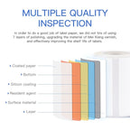 B21 Label of 3 Rolls White 40x30mm for NIIMBOT B1 B21 B3S Label Maker, Waterproof,Self-Adhesive Label Paper Office and Home Labeling Tape Replacement. 3Rolls-40x30mm