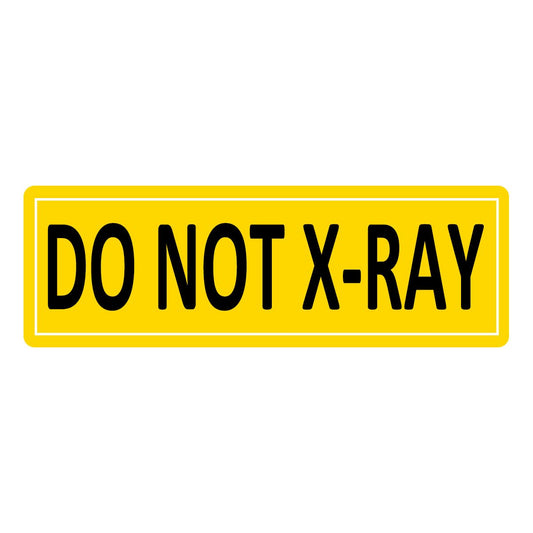 Do Not X_Ray Stickers Labels, 1 × 3 Inch Adhesive Warning Stickers for Shipping, Handling, Packing and Moving.(500 Pcs)