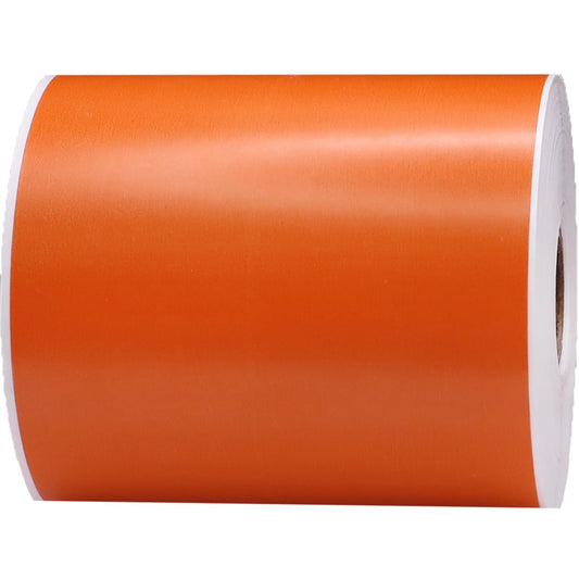 4 x 6 Direct Thermal Top Coated Orange Labels, 1″ Inch Core, 250 Count - Label Paper for Thermal Printer Labels, Permanent Adhesive, Suitable for Various Industries