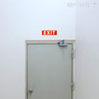 iSYFIX Exit Glow in the Dark Sign, 12x4 Inch, 12 Pack 12 Pk 12x4 Plastic Glow