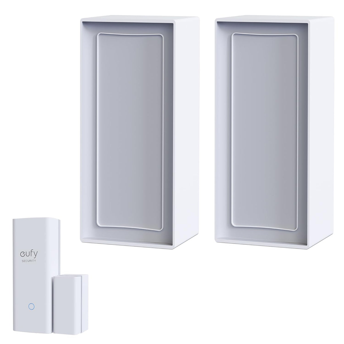 Magnet Riser Compatible with EUFY | Contact Spacers with 3M Adhesive | Alarm Riser - Device/Magnet Not Included (2 Pack - 1 inch) 2