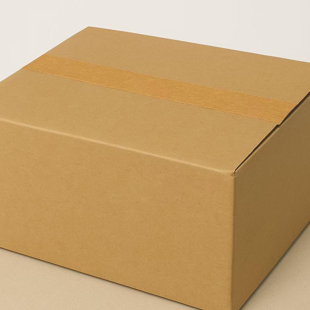 Eco-Friendly Brown Kraft Paper Packing Tape 2 Inch 30 Yards 6 Rolls