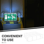 2Pcs Iron Exit Sign Protective Cage Wire Guard for Emergency Lights