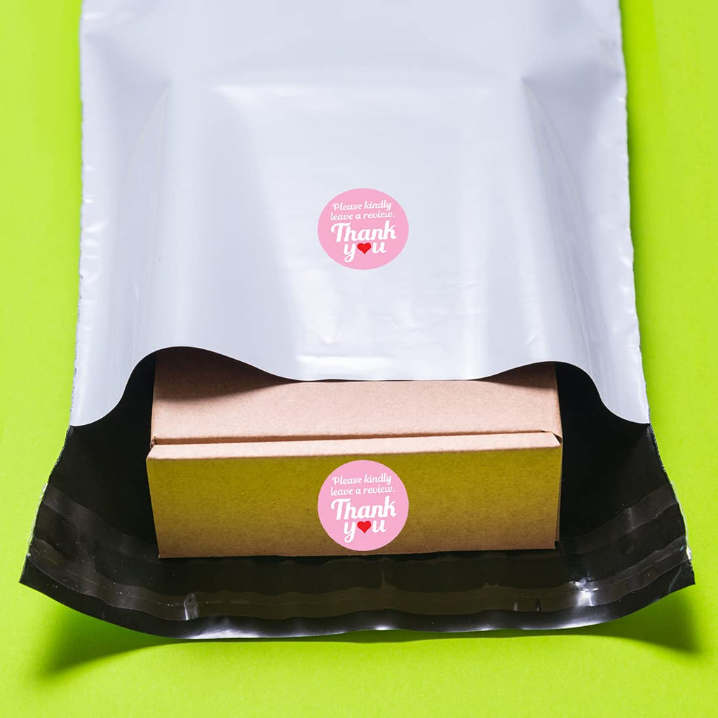 Superb Home Please Kindly Leave A Review Thank You Stickers 1,000 Pink