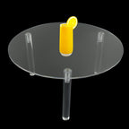 2pcs Drink Dispenser Stand, Clear Acrylic 2pcs