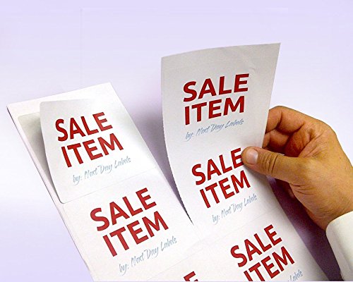 NextDayLabels 4" x 3-1/3" Rectangle - 6 Per Sheet - 300 Labels 4" x 3-1/3" - 6 Per Page 50 Sheets