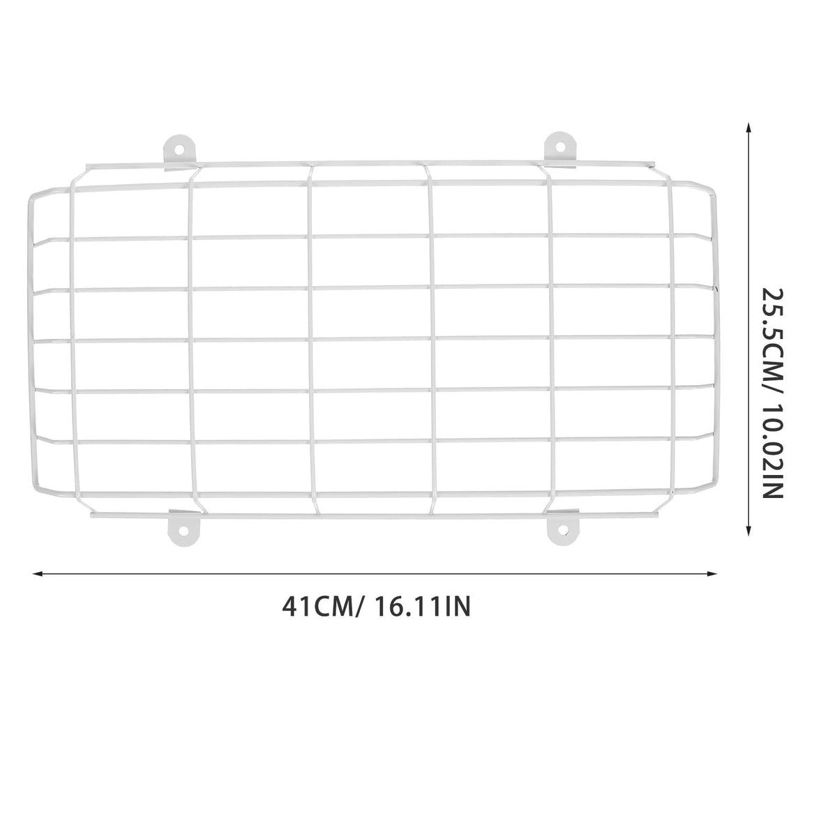 Angoily Exit Sign Wire Guard, Sign Protective Cage Cover, 16X10 Inch