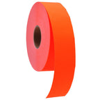 Fluorescent Red Pricing Labels to fit Monarch® 1151®, 1152®, 1153®, 1175®, 1176®, and 1177® Pricers. 6 Rolls with 1 Free Ink Roller.