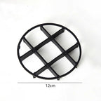 esowemsn 6pcs Plastic Pot Saucer Rack Stand 4.7inch Vase Lifter Bottom Drainer Flower Pot Level Feet for Indoor Outdoor Garden