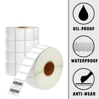 1.2" x 0.8" Thermal Labels for Barcode, Direct Thermal Label, Address Labels Compatible with Zebra & Rollo Label Printer
