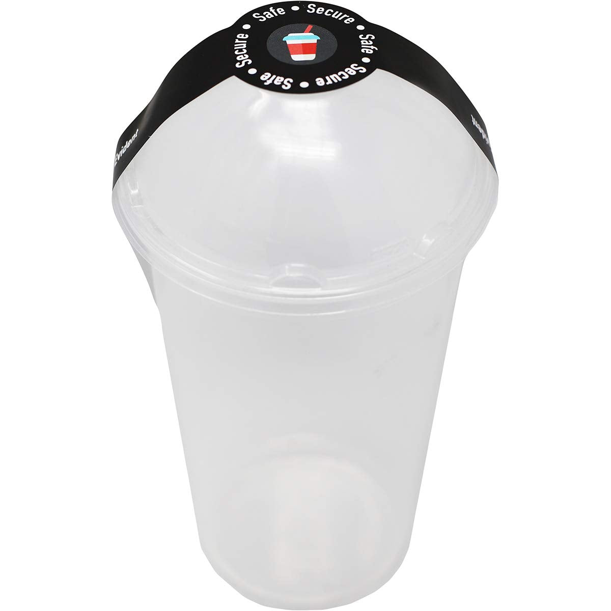 Safe Secure Tamper Evident Proof Seals for Food Safety - to-Go Drink Stickers with Secure, Easy to Peel Stickers, 1 x 9 Inch, 500 Total Labels on a Roll