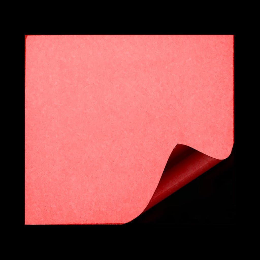 VViViD Red Particle High-Energy Glow Adhesive Craft Vinyl Sheet (1/2ft x 5ft) 1/2ft x 5ft