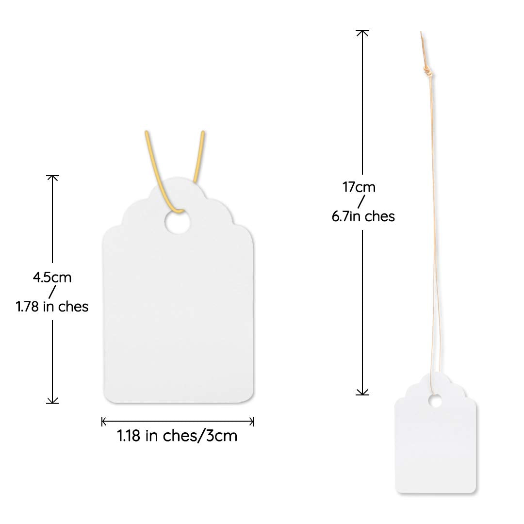 1000Pcs Waterproof Plant Tags with Strings