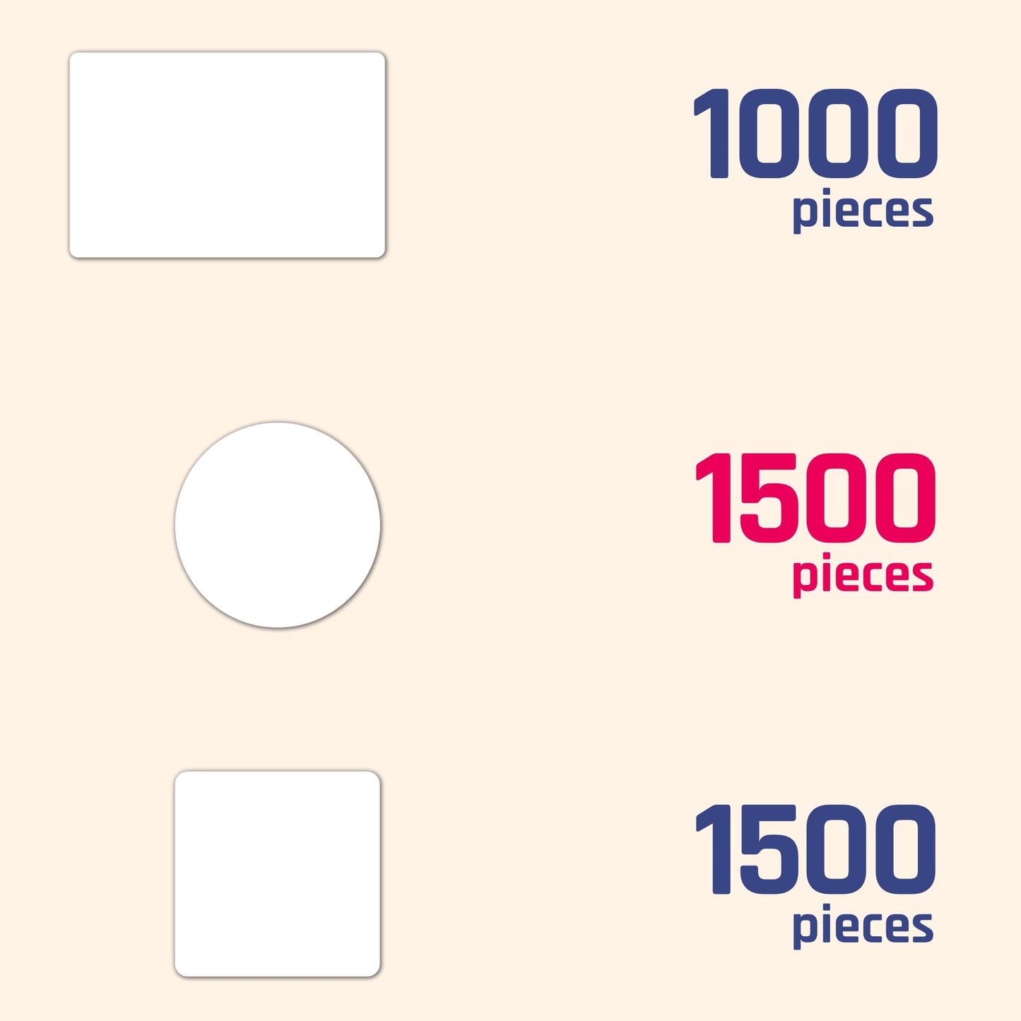 4000 Pieces, 3 Sizes - White Price Stickers, Small Pricing Tag Labels to Write On - 0.75 x 0.5 inch + 0.5 inch