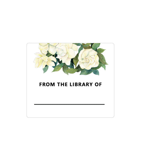 from The Library of Stickers,2 x 2 Inch This Book Belongs to Sticker,Direct Thermal Labels,Bookplate Stickers,Book Name Stickers,Library Labels,500 Pcs