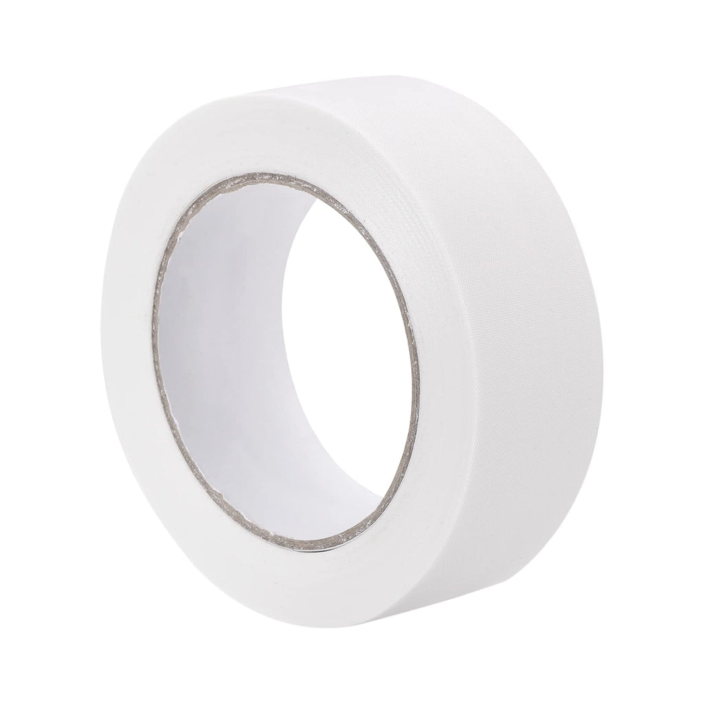 MECCANIXITY Cloth Bookbinding Repair Tape Roll 1.4 Inch x 45 Yards 5.3 Mil White 1.4 Inch x 49 Yards