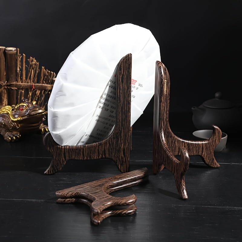 Resin, Vintage Rustic, Tea Display Stand, Single Plate, Tea Cake Shelf