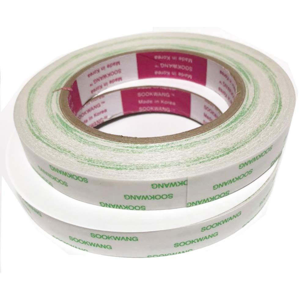 Double Sided Adhesive Tape for Craft 15mm x 25m - 2pcs