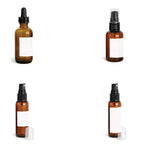 60 Waterproof 2oz Bottle Labels, 4x1.75, White Vinyl for Inkjet White Waterproof Vinyl (Inkjet)
