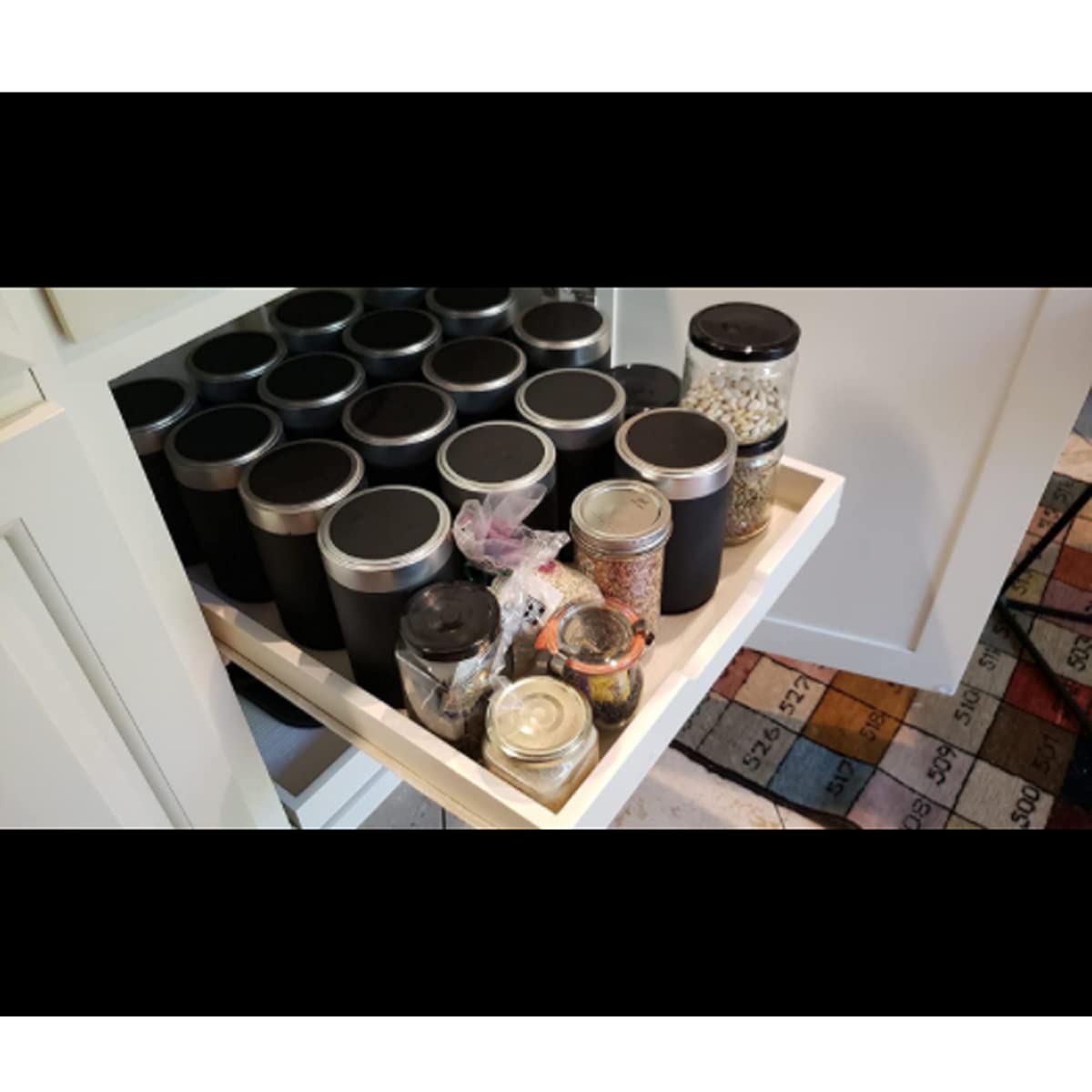 3" inch Round Chalkboard Labels - Reusable Round Chalkboard Stickers Pantry and Storage Stickers for Jars, Spice,Parties, Craft Rooms, Weddings and Organize Your Home & Kitchen-48PCS