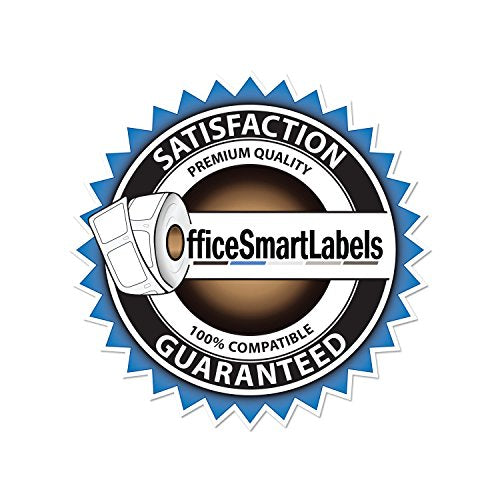 Protect from Heat Labels, 3 x 2 inch, White, 300 Labels 1 Pack
