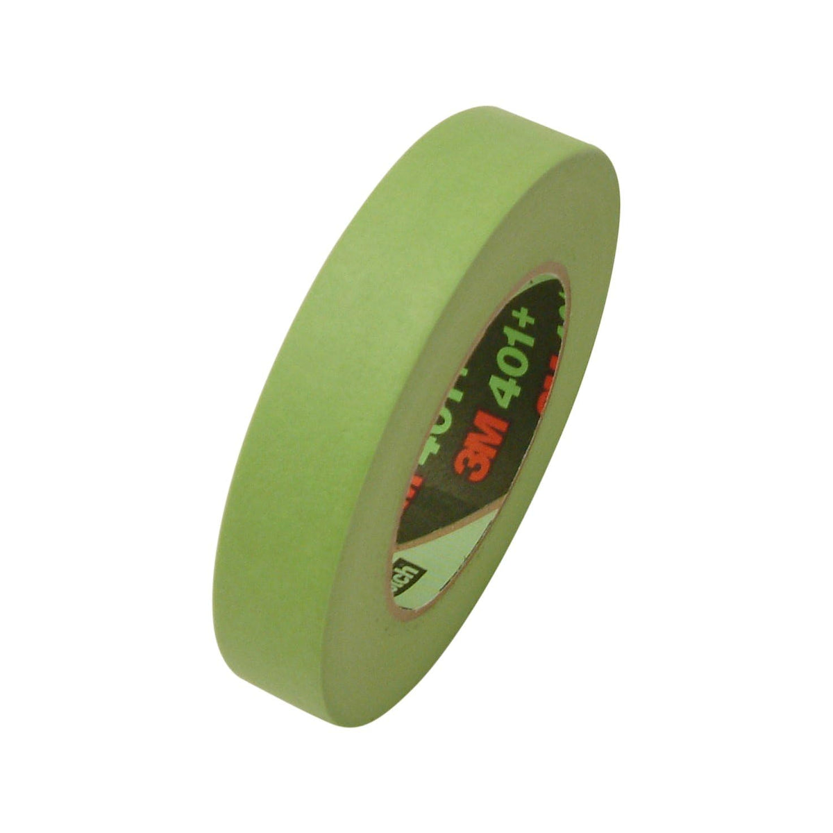 3M™ High Performance Green Masking Tape 401+, 24 mm x 55 m 6.7 mil, 24 Roll/Case 1 Inch x 60 Yards (Pack of 1)