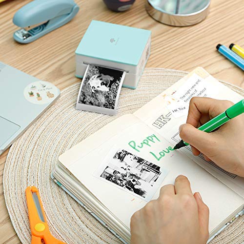 Phomemo White Self-Adhesive Thermal Paper 50mm x 3.5m, Image Time 2 Years
