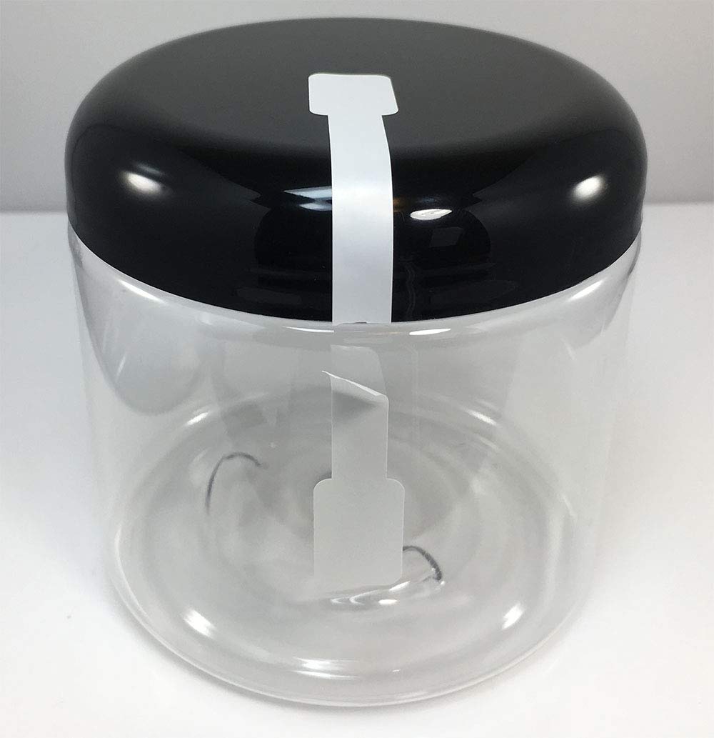 Blank Tamper Evident Labels 4 x .5 Inch 500 Total Adhesive Stickers On A Roll