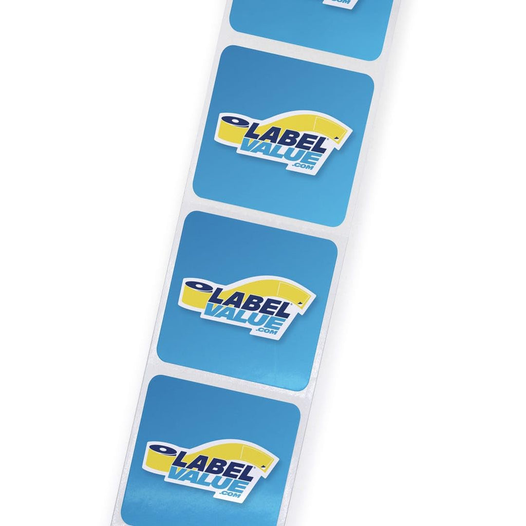 All-purpose high gloss labels from Labelvalue, 1.5 x 1.5 inches, designed for versatile labeling needs.