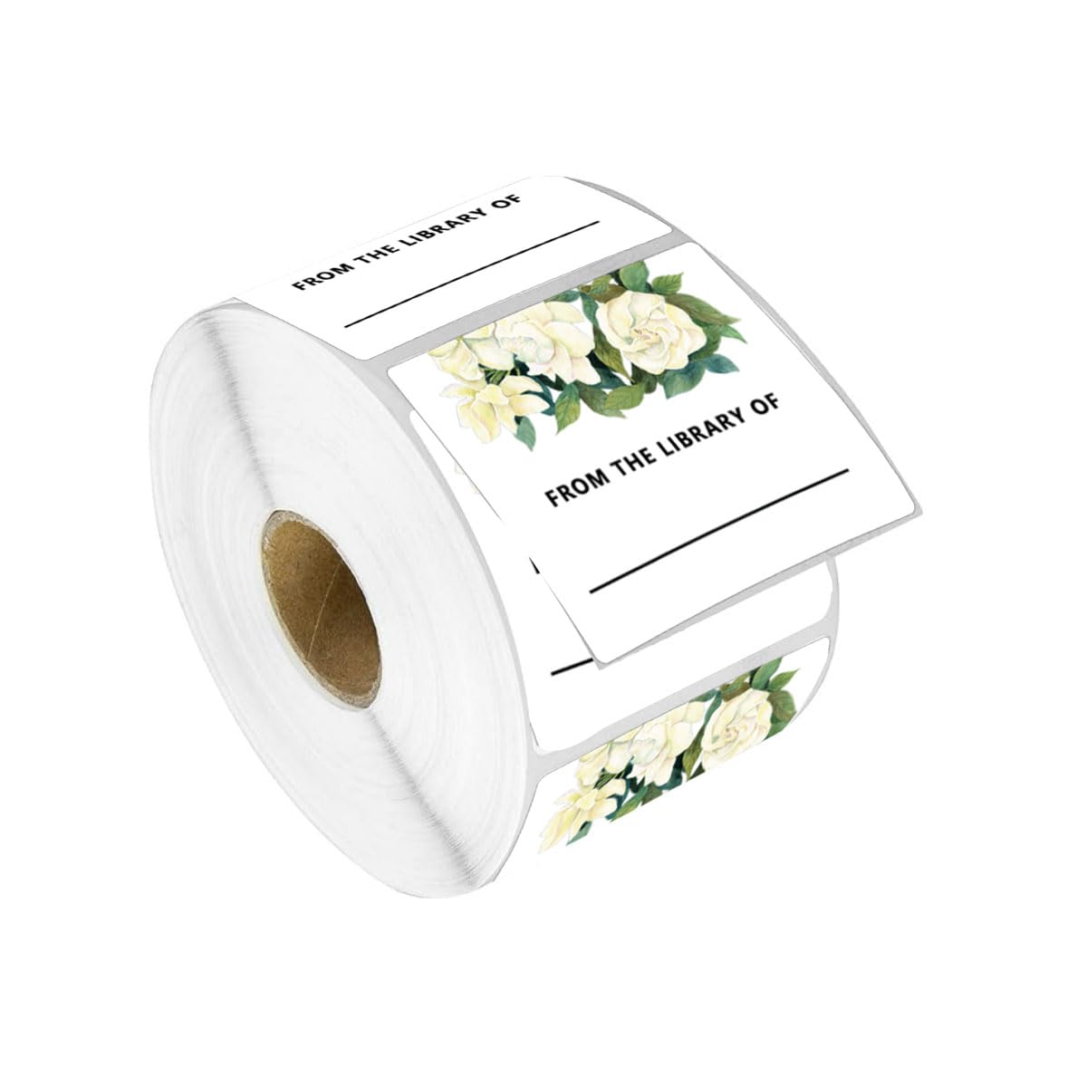 from The Library of Stickers,2 x 2 Inch This Book Belongs to Sticker,Direct Thermal Labels,Bookplate Stickers,Book Name Stickers,Library Labels,500 Pcs