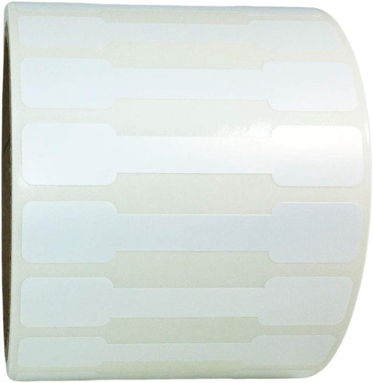 Blank Tamper Evident Labels 0.5 x 2.75 Inch 500 Total Tamper Stickers - Tamper Proof Stickers, Ideal for Food Delivery, Food Packaging, Envelope Seals, Product Protection 2500