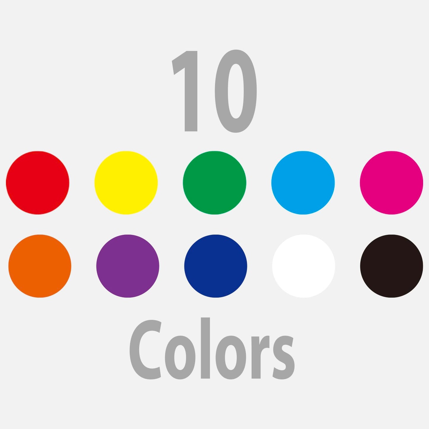 10000 Pcs 1/4" Small Colored Dot Stickers Tiny Round Labels, 10 Colors Circle Stickers for Office Classroom 10000 Pack