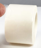 Ultra Clear Retail Wafer Seals for Mailing Packaging .5 Inch Round Circle Dots 1,000 Adhesive Stickers