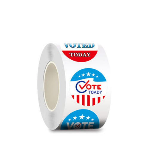 500pcs I Voted Stickers - 1.5 inch Stickers for Kids & Postcards, Patriotic Vote Decorations