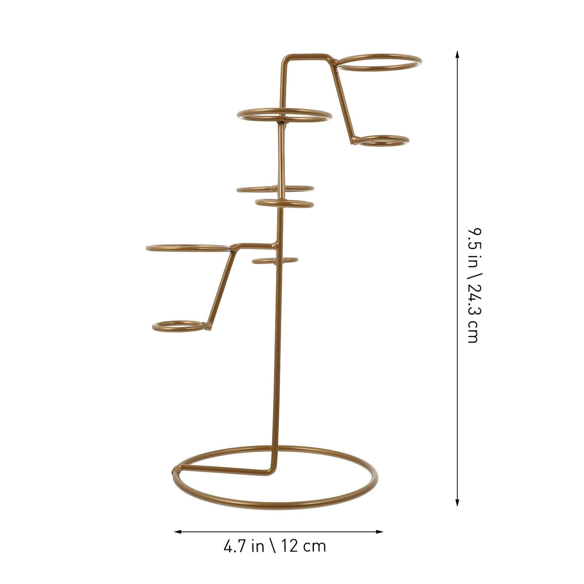 Cabilock Ice Cream Cone Holder Stable Plastic Storage Rack for Dessert Table Party Display Stand with Smooth Surface 9.56X6.29X4.72In