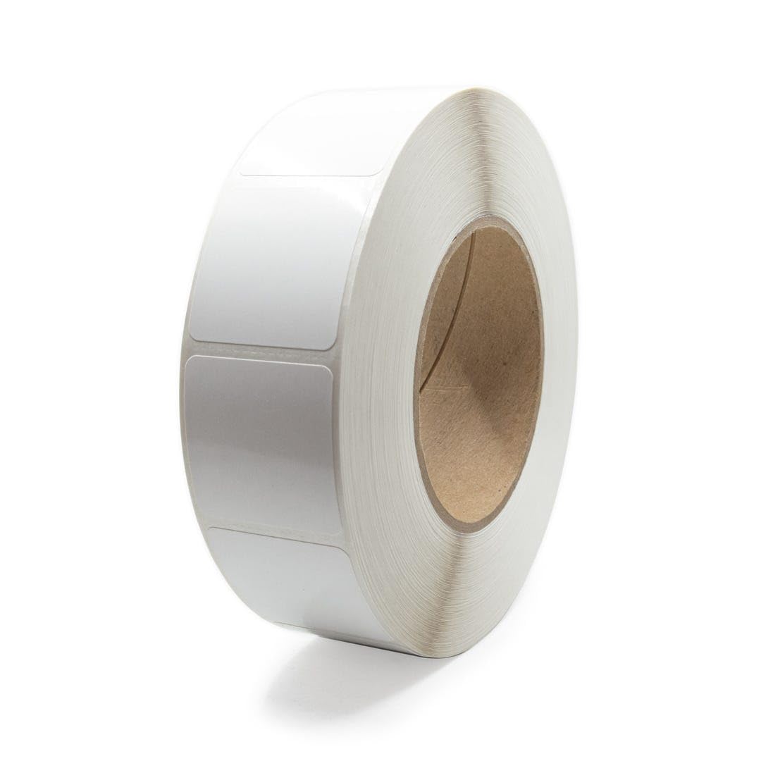 All-purpose Primera 74800 high gloss labels from Labelvalue, 1.5 x 1.5 inches, with a shiny finish for versatile labeling.