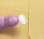 Ultra Clear Retail Wafer Seals for Mailing Packaging .5 Inch Round Circle Dots 1,000 Adhesive Stickers