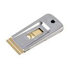 WEUPE paint scraper tool set with razor blades, window and glass scrapers, and a holder for removing decals, stickers, and glue.