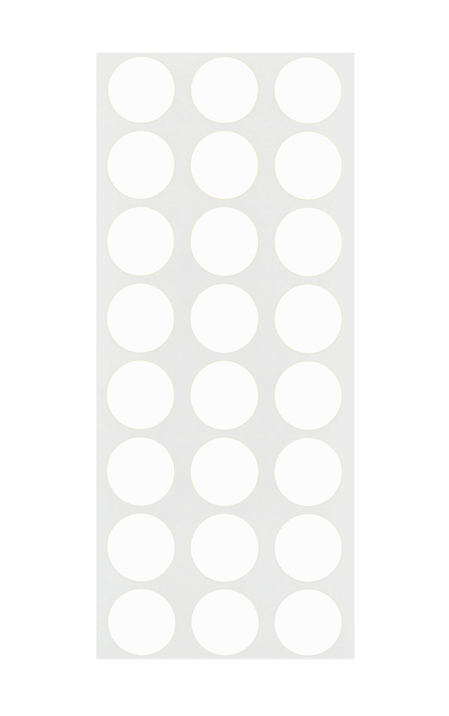 ChromaLabel 1/2 Inch Round Colored Stickers, Easy to Write On Color Coding Stickers, Removable Sticky Dots - 1200 Colored Labels per Pack, White Sticker Labels 1/2" Diameter