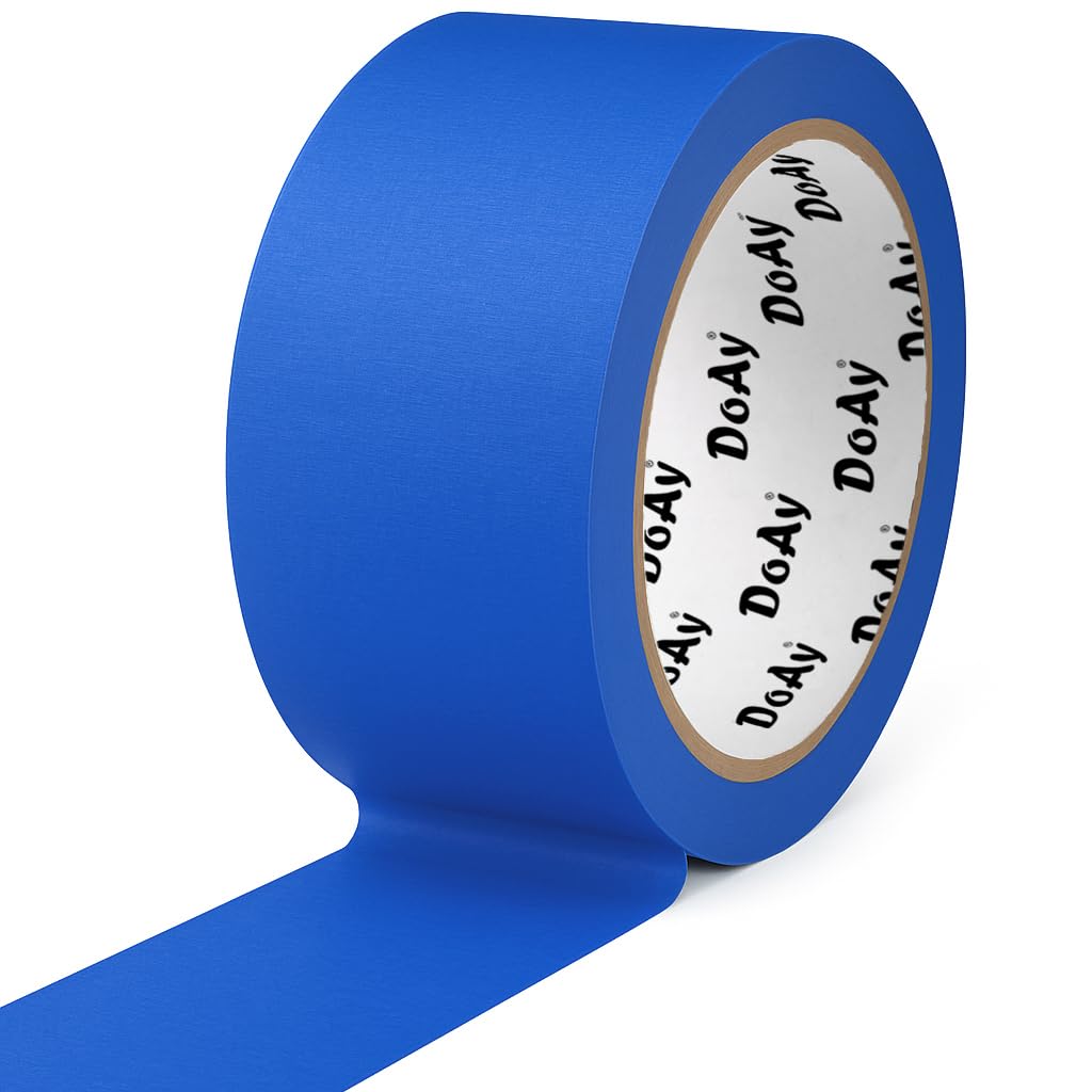 Blue Painters Tape - Masking Tape 2 Inch Wide (1.88" x 90FT) - Multi-Surface, Smart Adhesion, Indoor & Outdoor - 1 Roll Paint Tape for DIY, Labeling, Art, Car (#3910) Blue