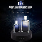 Denpetec Motorized Rotating Display Stand, 360 Degree Electric Turntable Matte