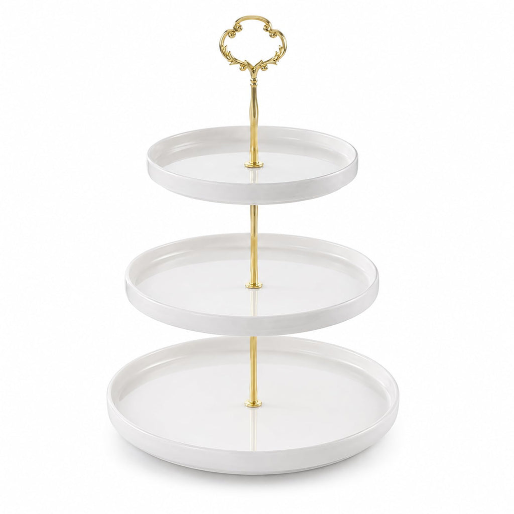 3 Tier Little Crown Tiered Tray Hardware Kit, Gold Cake Stand Hardware