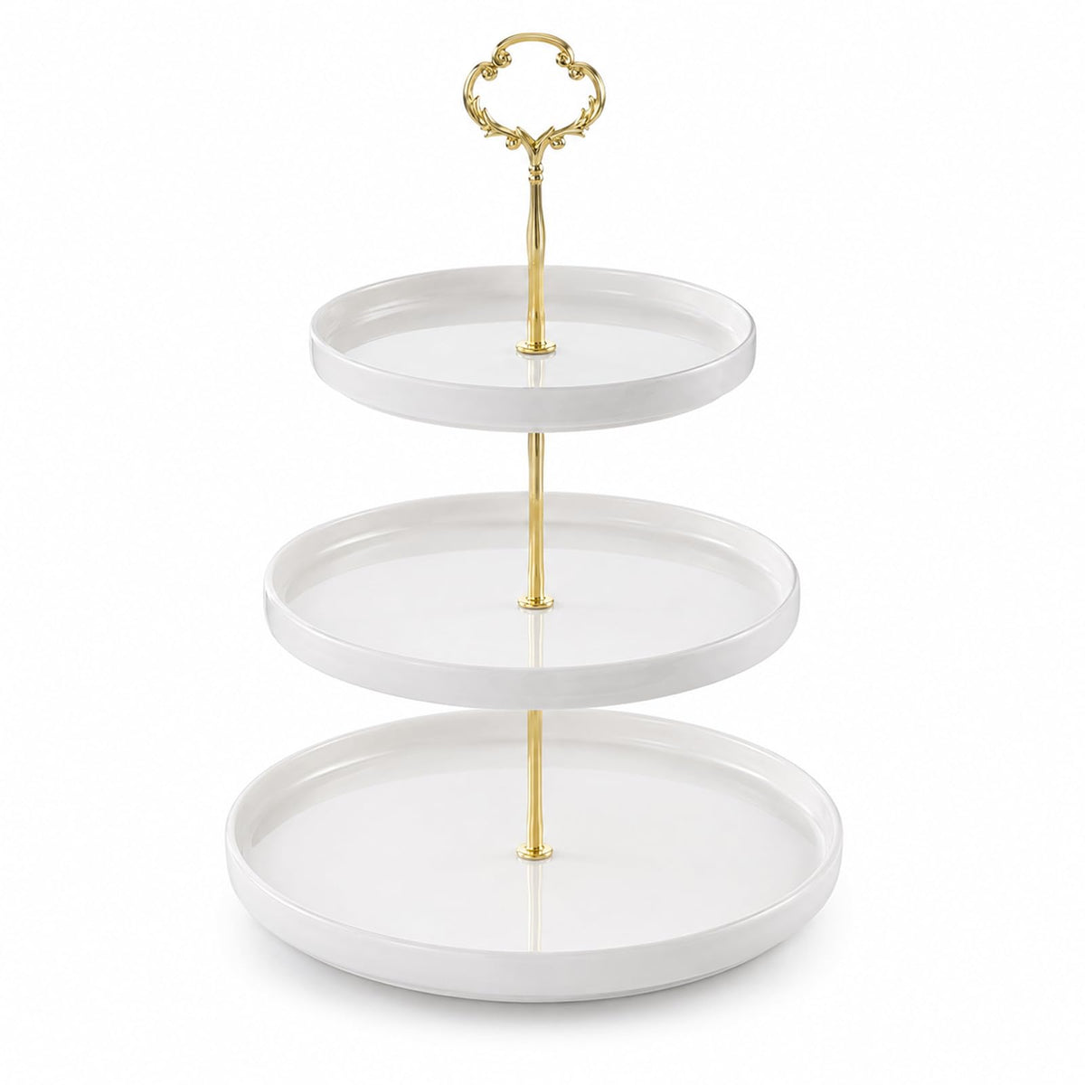 3 Tier Little Crown Tiered Tray Hardware Kit, Gold Cake Stand Hardware